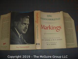 Book Title: "Markings" by Dag Hammarskjold