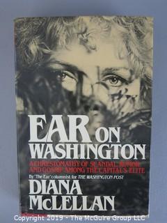 Collectable: Assorted Hardback Books; Humor including some inscribed -Ear on Washington