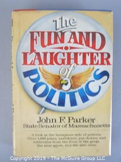 Collectable: Assorted Hardback Books; Humor including some inscribed -Ear on Washington