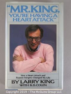 Collectable: Book Title: "Mr. King, You're Having a Heart Attack" SIGNED