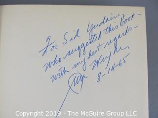 Book Title: "You and Your Congressman" by Jim Wright; author inscribed