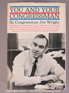 Book Title: "You and Your Congressman" by Jim Wright; author inscribed