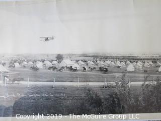 Collectable: Historical:5 foot panoramic photo of Military Camp in Texas, 1911