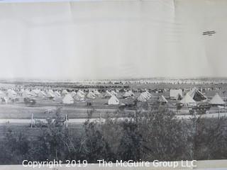 Collectable: Historical:5 foot panoramic photo of Military Camp in Texas, 1911