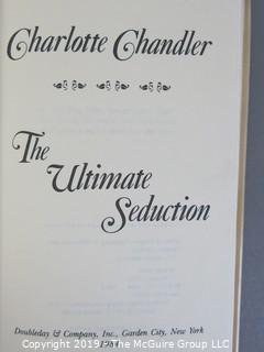 Book Title:"The Ultimate Seduction" by Charlotte Chandler; author inscribed