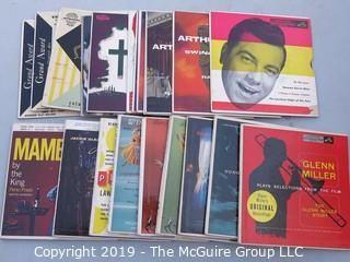 Music: Records: 45rpm: 20 title grouping, '50-60's popular music NM