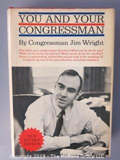 Book Title: "You and Your Congressman" by Jim Wright; revised edition: uthor inscribed