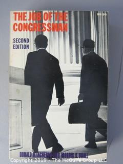 Book Title: "The Job of the Congressman" by Mo Udall; author inscribed