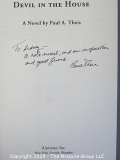 Book Title: "Devil in the House", by Paul A. Theis, author inscribed