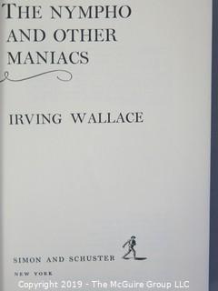 Book Title: "The Nympho and Other Maniacs" by Irving Wallace; author inscribed