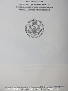 Historical: Collectable: Book Title: "Johnson's Presidential Public Papers";  published by the U.S. Government Printing Office