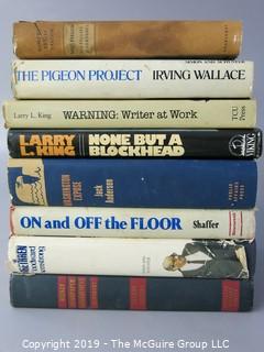 Assorted Hardback Books - Larry King