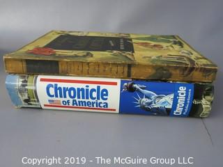 Book Titles: "Chronicle of America" and "A Treasury of Grand Opera" 