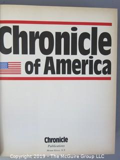 Book Titles: "Chronicle of America" and "A Treasury of Grand Opera" 