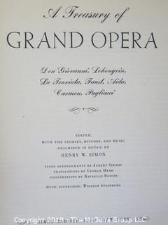 Book Titles: "Chronicle of America" and "A Treasury of Grand Opera" 