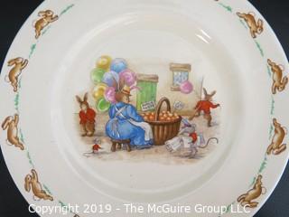 Housewares: Collectable: Royal Doulton - Bunnykins- 2 plates, 2 bowls and 2 cups 