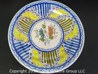 Housewares: Collectable: Art: hand painted plate / wall hanging