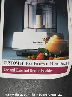 Housewares: Cuisinart 14 Cup Food Processor