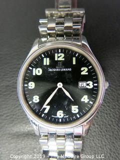 Collectable: Jewelry: Jacques Lemans Swiss Made Men's Watch