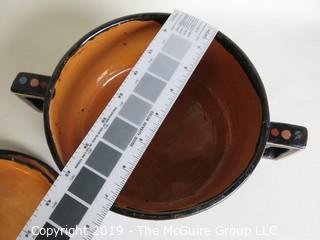 Housewares: Mexican Double Handled Ceramic Serving Pot