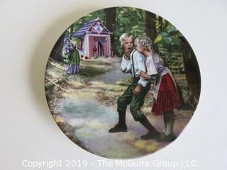 Collectable: Hansel and Gretel German Collector Plate; The Bradford Exchange boxed