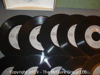 Music: Records: 45rpm 10 record set Glen Miller NM