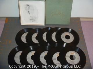 Music: Records: 45rpm 10 record set Glen Miller NM