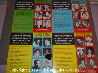 Music: Records: RCA Encyclopedia of Recorded Jazz - 12 record set, NM 10" 33.3 rpm