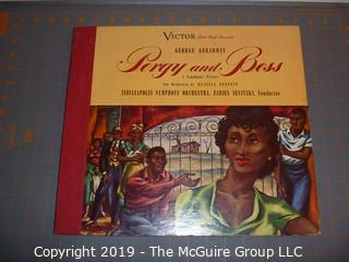 Music: Records: 78 rpm: Porgy & Bess album 3 records