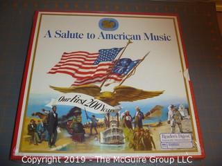 Music: Records: 33.3 rpm: Readers Digest (Sealed) A Salute to American Music