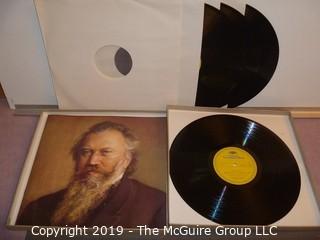 Music: Records: Classical: 33.3 rpm, 4-record set NM Brahms Symphonies DDG