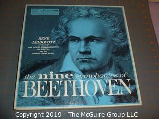 Music: Records: Classical: Beethoven Symphonies - Nine Symphonies - 7 records 33.3 rpm NM