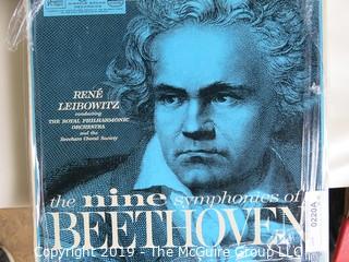 Music: Records: Classical: Beethoven Symphonies - Nine Symphonies - 7 records 33.3 rpm NM