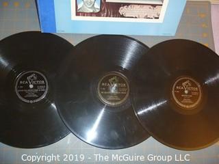 Music: Records: 78 rpm: 3 record album Hank Snow Favorites