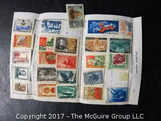 Collection of Postage Stamps 