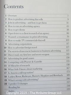 Book: Graphic Design: "Ogilvy on Advertising": 1985