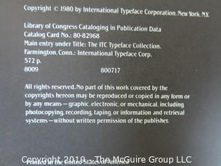 Book: Graphic Design: "The ITC Typeface Collection"; 1980