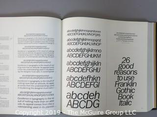 Book: Graphic Design: "The ITC Typeface Collection"; 1980