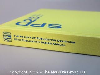 Book: Graphic Design: "SPD 25" -The Society of Publication Designers"; ; 