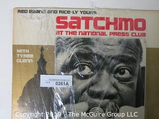 Music: Records: "Satchimo At the National Press Club"; 1972