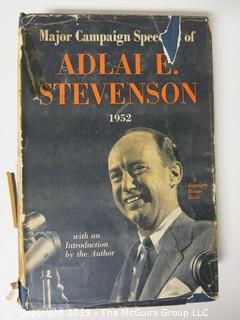 Collection of Hardback Books (x4) - Adlai Stevenson