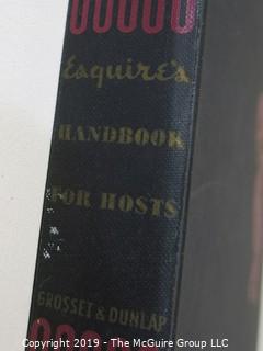 Book Title:Esquire's 1953 "Handbook for Hosts"