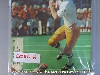 Collectable: Magazine: Sports: 1971 Sports Illustrated featuring Joe Theismann at Notre Dame 