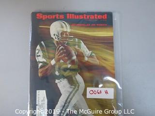 Collectable: Magazine: Sports: 1966 Sports Illustrated featuring Joe Namath