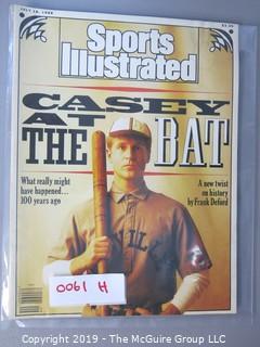 Collectable: Magazine: Sports: 1988 Sports Illustrated featuring "Casey at the Bat"