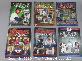 Collectable: Sports: (38) Volumes of "Memories and Dreams"; the Official Magazine of the Baseball Hall of Fame