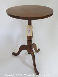 Collectible: Household: Furniture: Tripod Tea Table