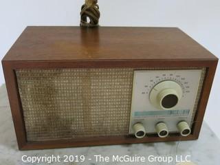 Collectible: Household: Furniture: KLH Table Radio; Model 21