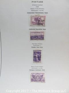 Collection of Stamps (Note: As of 5:30pm ET Sat., July 15, the duck stamps have been deleted from this lot due to TMG error).    