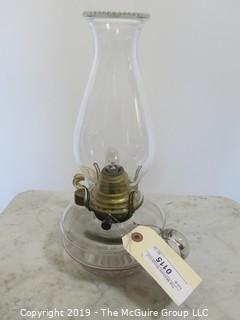 Collectible: Kerosene lamp: Electrified: Simple Kerosene Table Lamp 